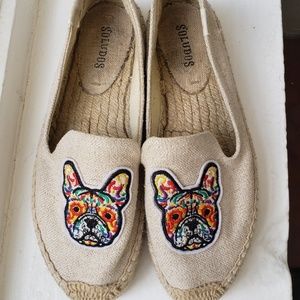 Soludos French Bulldog Espadrille Slipper